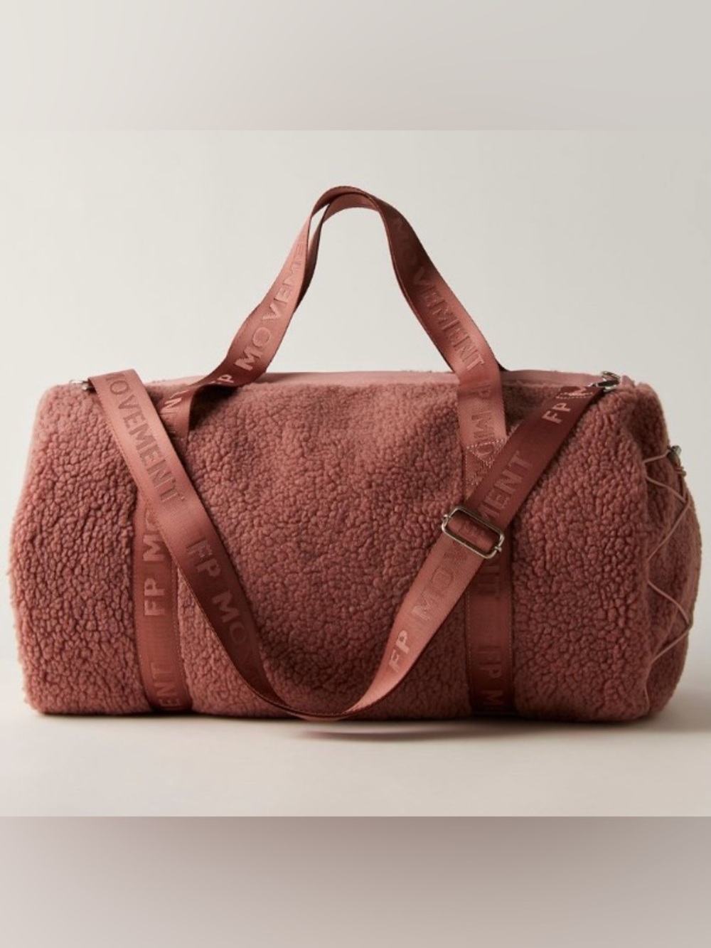 Free People Movement ~ Slopes Sherpa Duffle Bag ~ Gem ~ * NWT - Picture 7 of 8